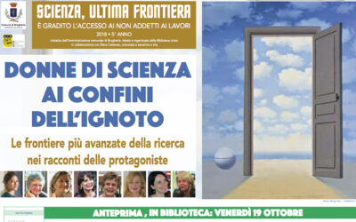 “Scienza, ultima frontiera”, prof.ssa Viola ospite a Brugherio il 26 ottobre