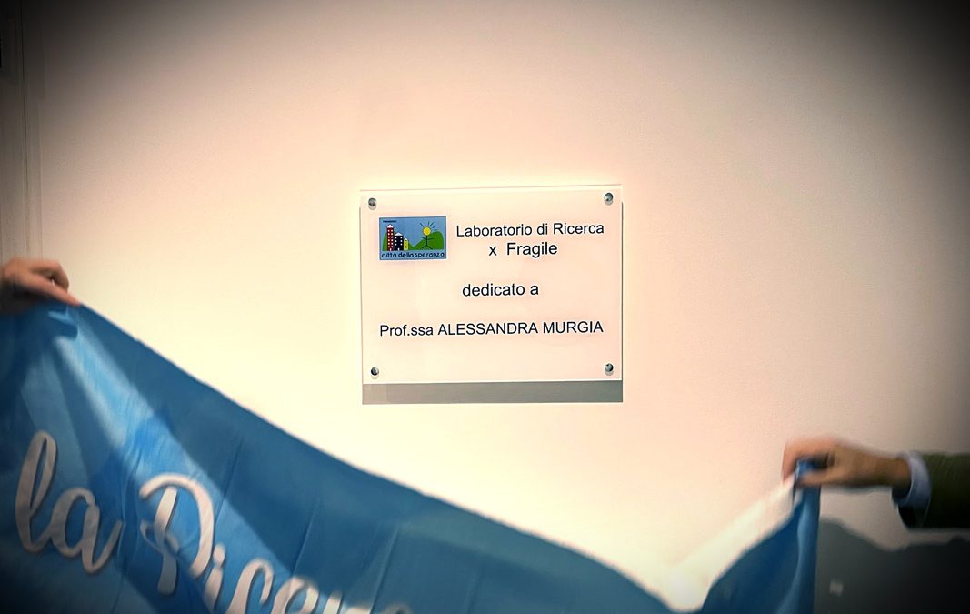 Una targa per ricordare la Professoressa Alessandra Murgia