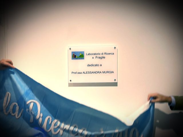 Una targa per ricordare la Professoressa Alessandra Murgia