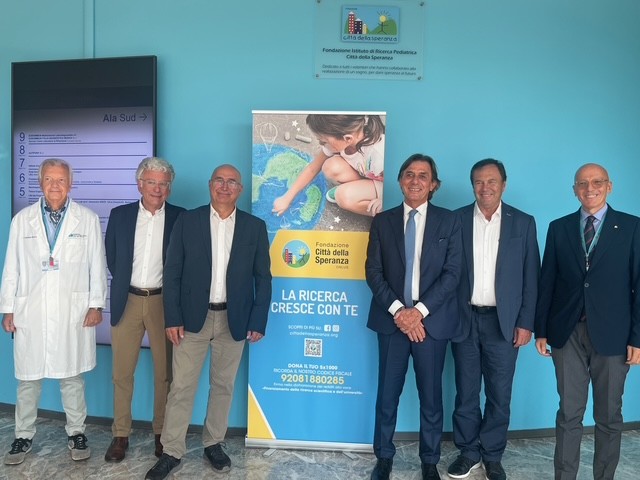 Il Sindaco di Padova accolto dai Vertici di Città della Speranza